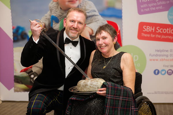 Andy Nicol and Margo Whiteford CBE