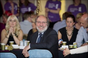 CEO Andrew H D Wynd MBE poses for photo at 50th Anniversary charity celebrations