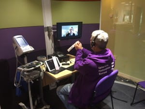 SBH Scotland Clinical Nurse Specialist, Sharon Levy uses video chats to keep in touch with SBH Scotland members during coronavirus lockdown