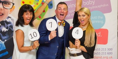 Strictly judges Carol, James and April