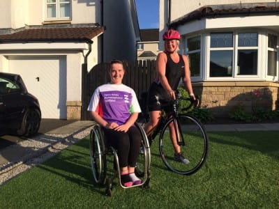 Kirstie Dawson with Daughter Meggan