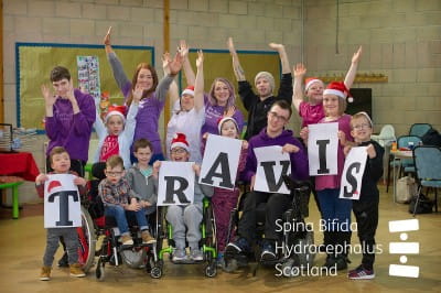 SBH Scotland children celebrate Travis Single