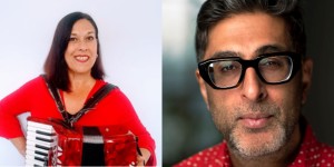 Joyce Falconer and Sanjeev Kohli headshots