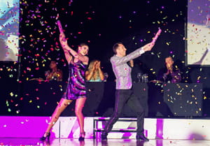 Tommy and Piotr dazzled with their jive