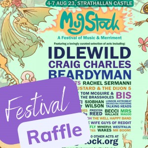 Mugstock line up poster 2023