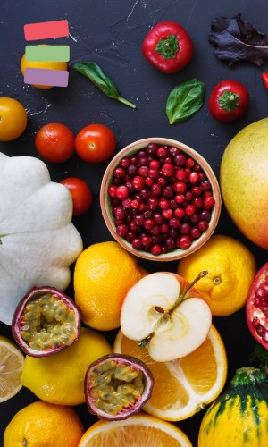 selection of fruit
