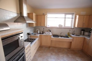 lowered counter tops in kitchen