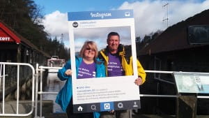 sbhscotland loch katrine walk selfies